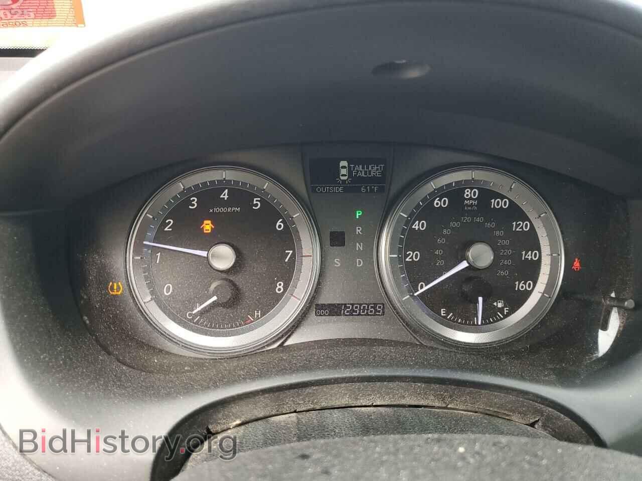 2010 LEXUS ES350 - VIN: JTHBK1EG5A2373375 - Фото 9