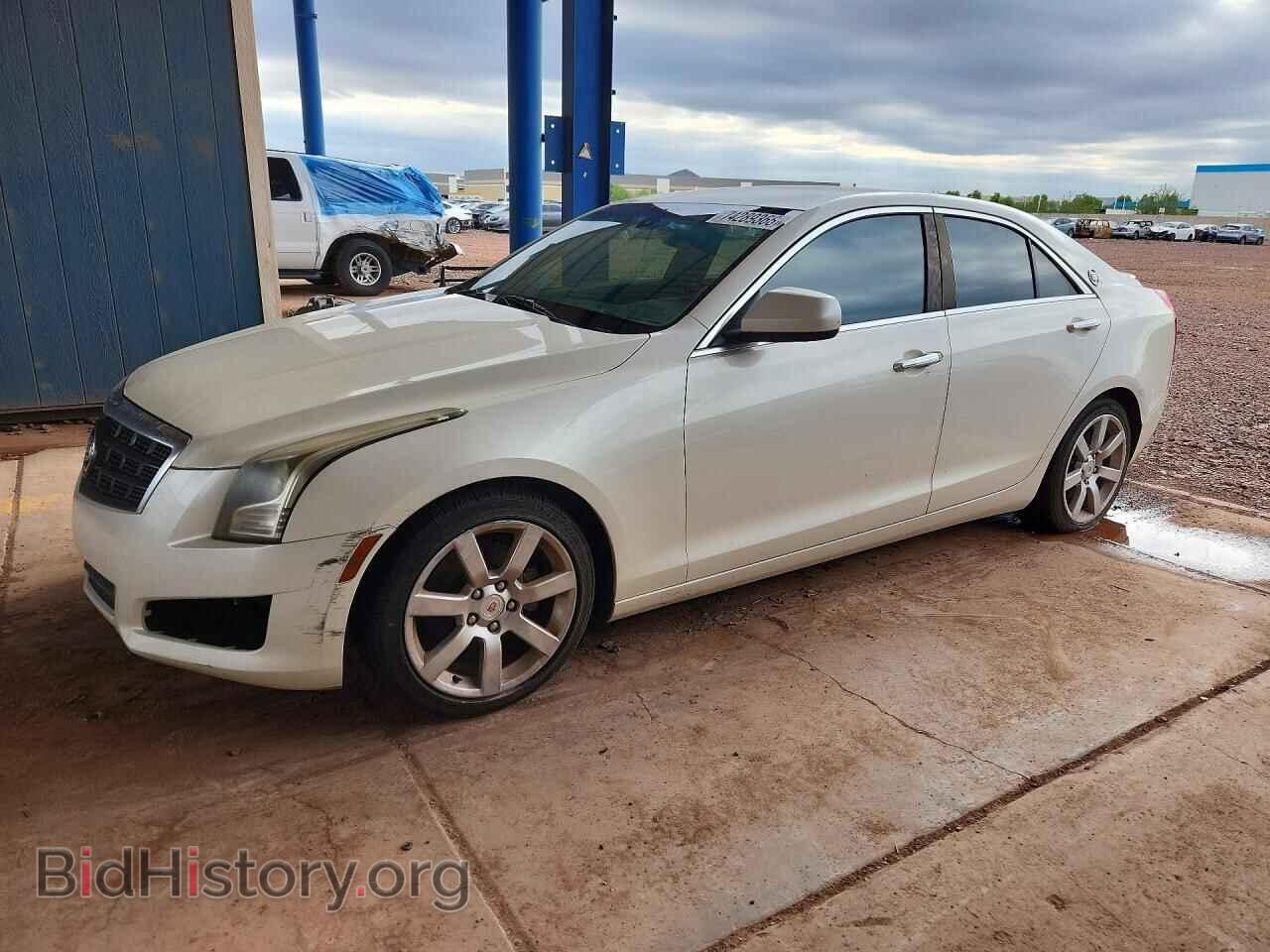 2013 Cadillac ATS (VIN 1G6AA5RA0D0176226) — фото 1 из 13, Copart, повреждение: механическое