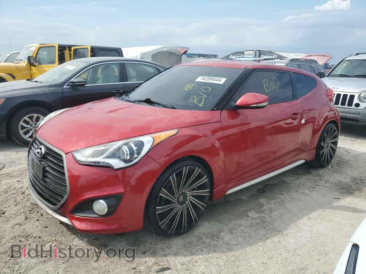 Photo KMHTC6AE8GU281304 - HYUNDAI VELOSTER 2016