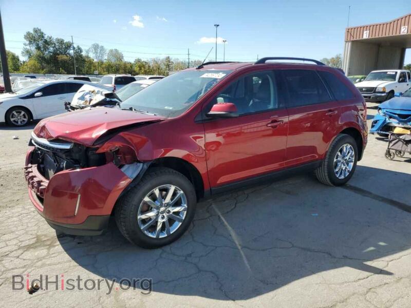 2014 Ford EDGE SEL (VIN 2FMDK4JC5EBB63370) — photo 1 of 13, Copart, damage: front end