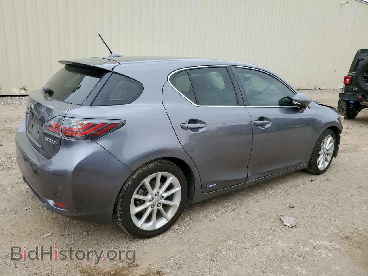 2012 LEXUS CT 200 - VIN: JTHKD5BH2C2121522 - Фото 3