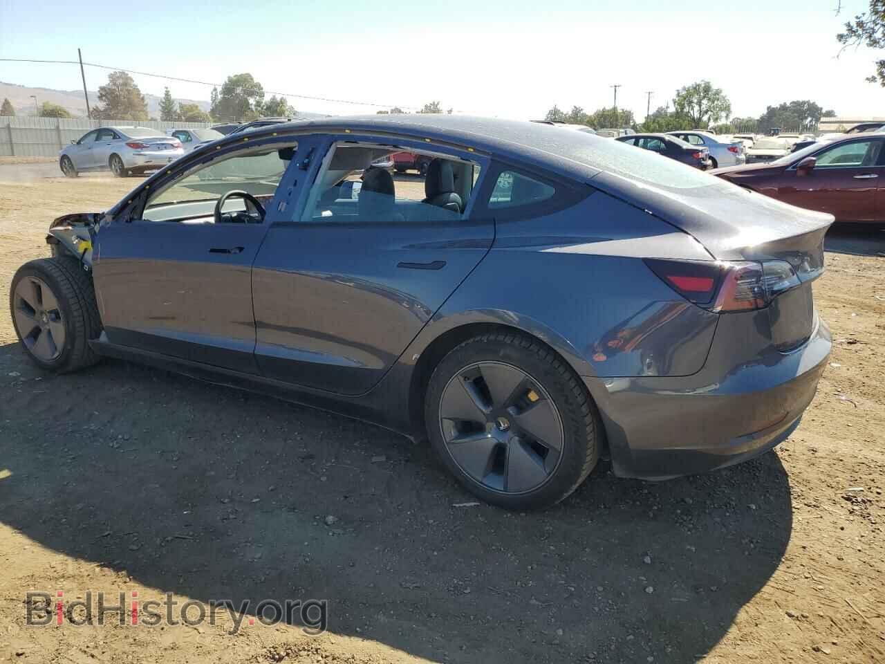 2022 TESLA MODEL 3 - VIN: 5YJ3E1EB3NF123847 - Фото 2