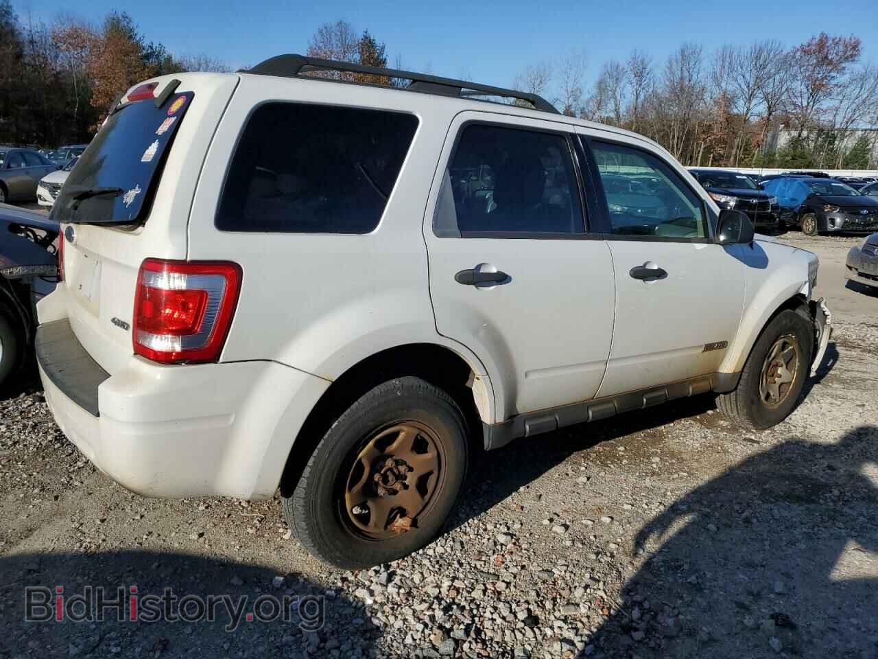 2008 FORD ESCAPE - VIN: 1FMCU92Z28KD39503 - Фото 3