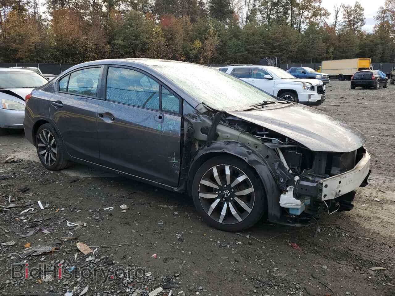 2015 HONDA CIVIC - VIN: 19XFB2F95FE007399 - Фото 4