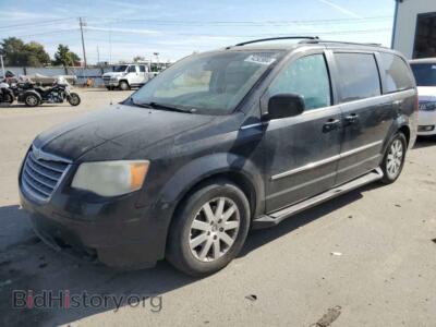 2010 Chrysler MINIVAN Touring, black — VIN 2A4RR5DX5AR201105, Copart