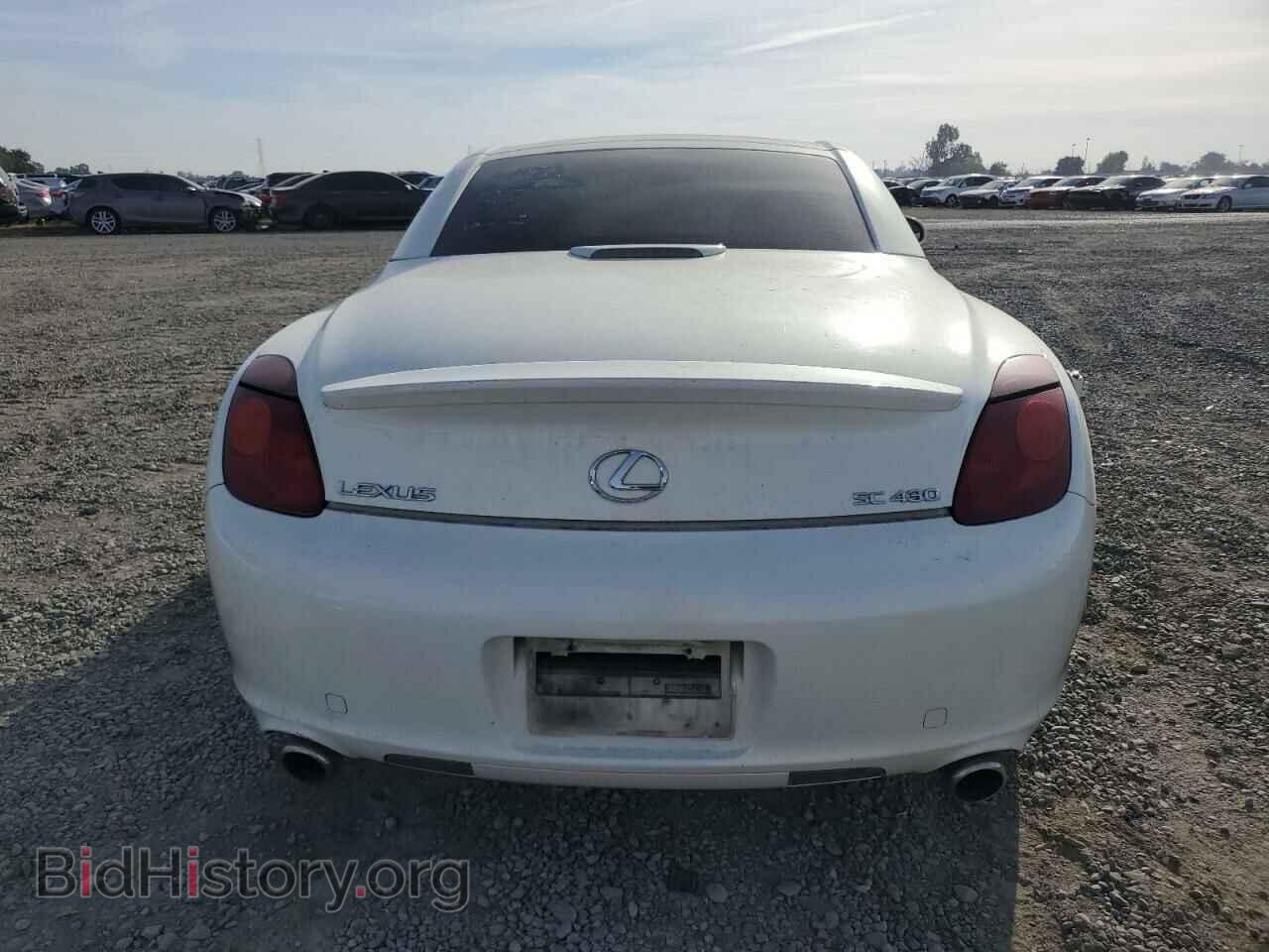 2005 LEXUS SC430 - VIN: JTHFN48Y150067659 - Фото 6