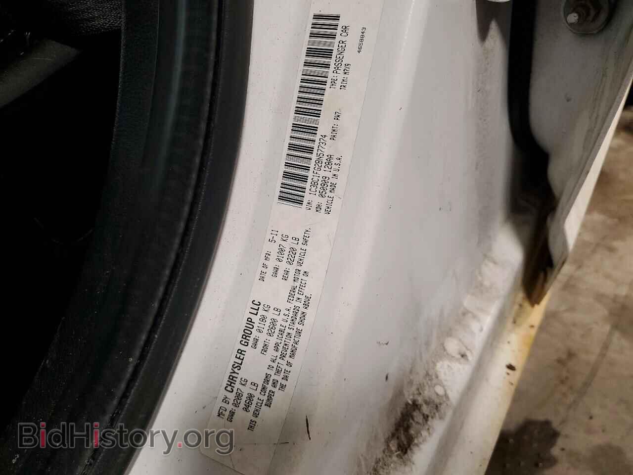2011 CHRYSLER 200 - VIN: 1C3BC1FG2BN577374 - Фото 12