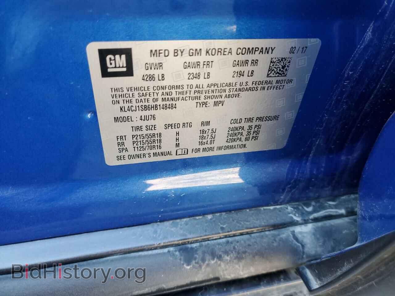 2017 BUICK ENCORE - VIN: KL4CJ1SB6HB148484 - Photo 12