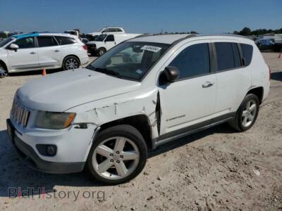 2012 Jeep COMPASS Limited, белый — VIN 1C4NJCCB1CD634965, Copart