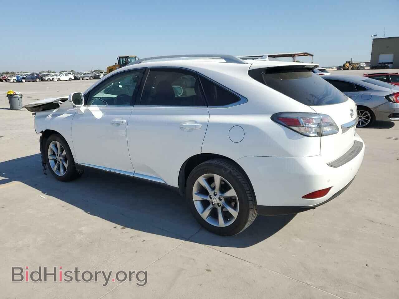 2012 LEXUS RX350 - VIN: 2T2BK1BA4CC127175 - Фото 2