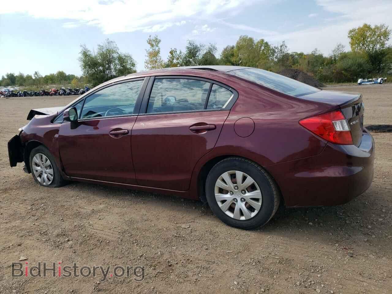 2012 HONDA CIVIC - VIN: 19XFB2F56CE320731 - Фото 2