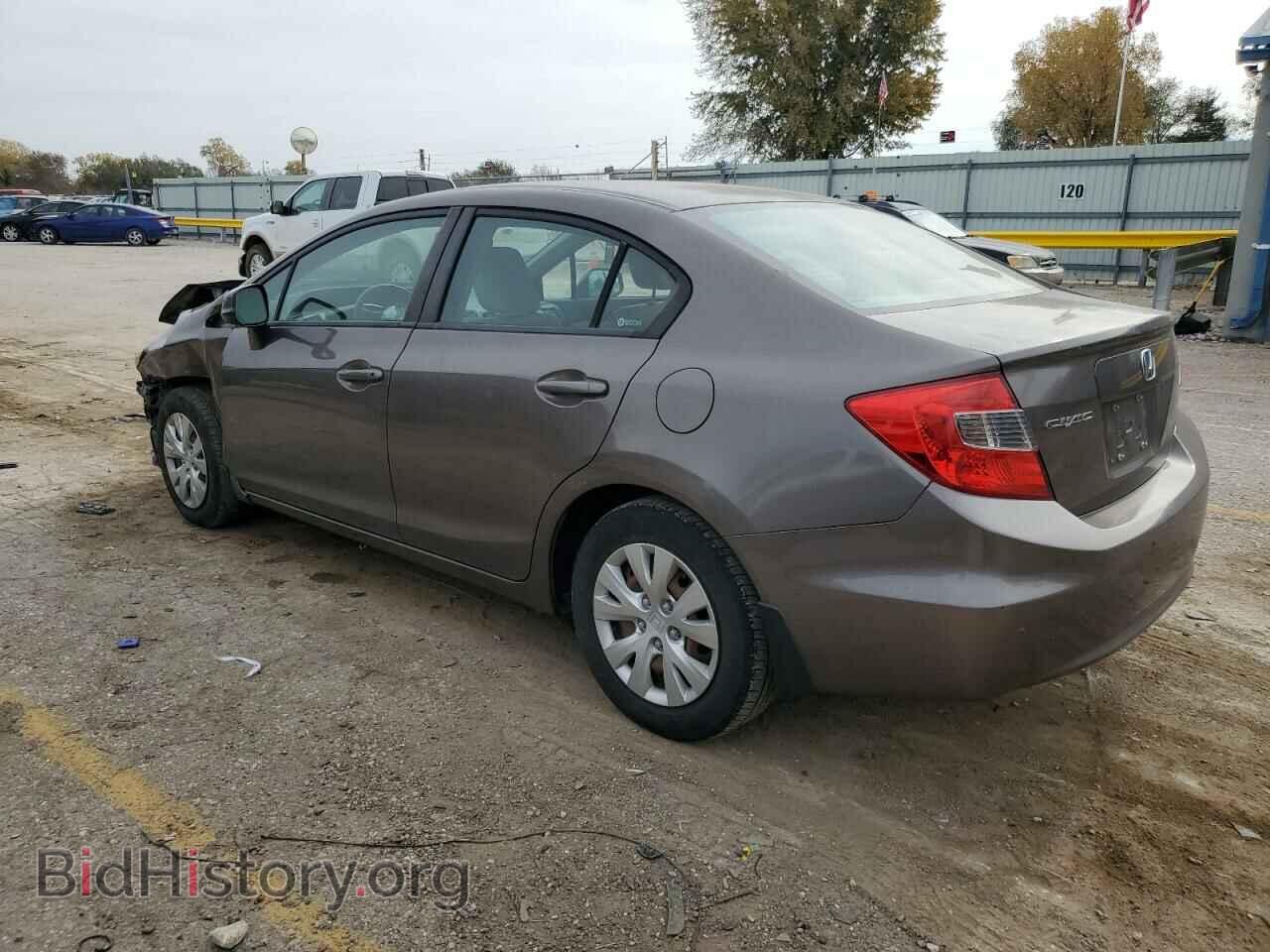 2012 HONDA CIVIC - VIN: 2HGFB2F55CH587820 - Фото 2