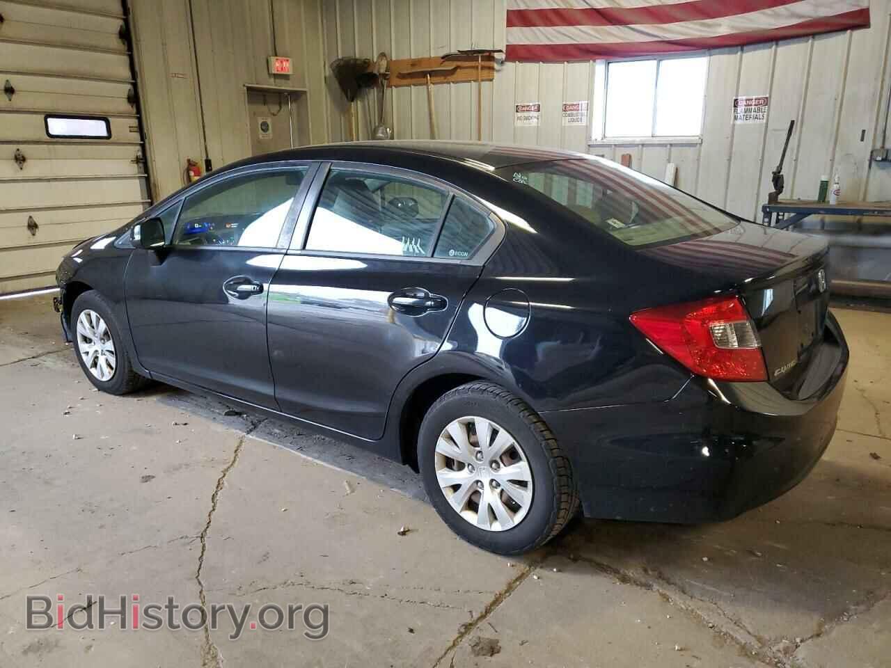 2012 HONDA CIVIC - VIN: 2HGFB2F56CH605340 - Фото 2