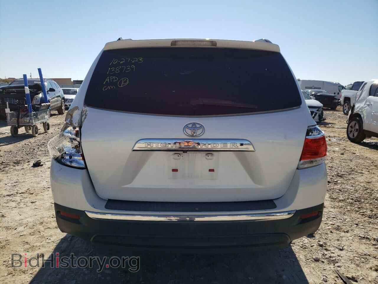 2012 TOYOTA HIGHLANDER - VIN: 5TDYK3EH5CS067417 - Фото 6