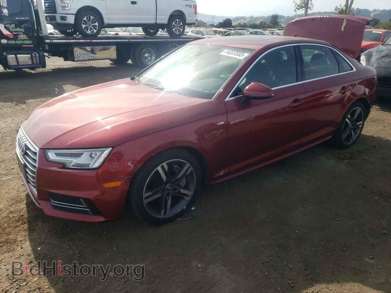 Фотография WAUENAF49JA043302 - AUDI A4 2018