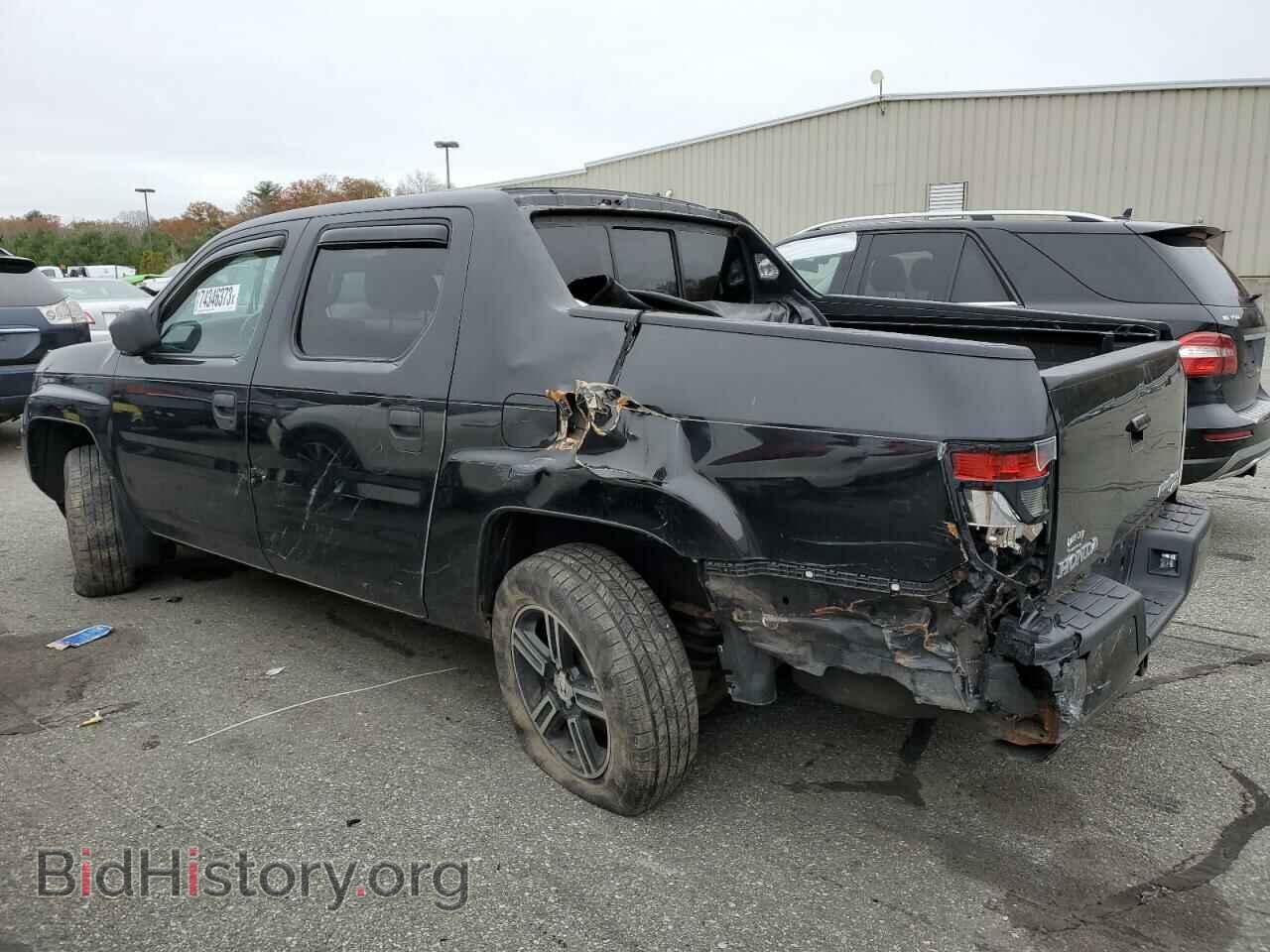 2014 HONDA RIDGELINE - VIN: 5FPYK1F77EB004067 - Фото 2