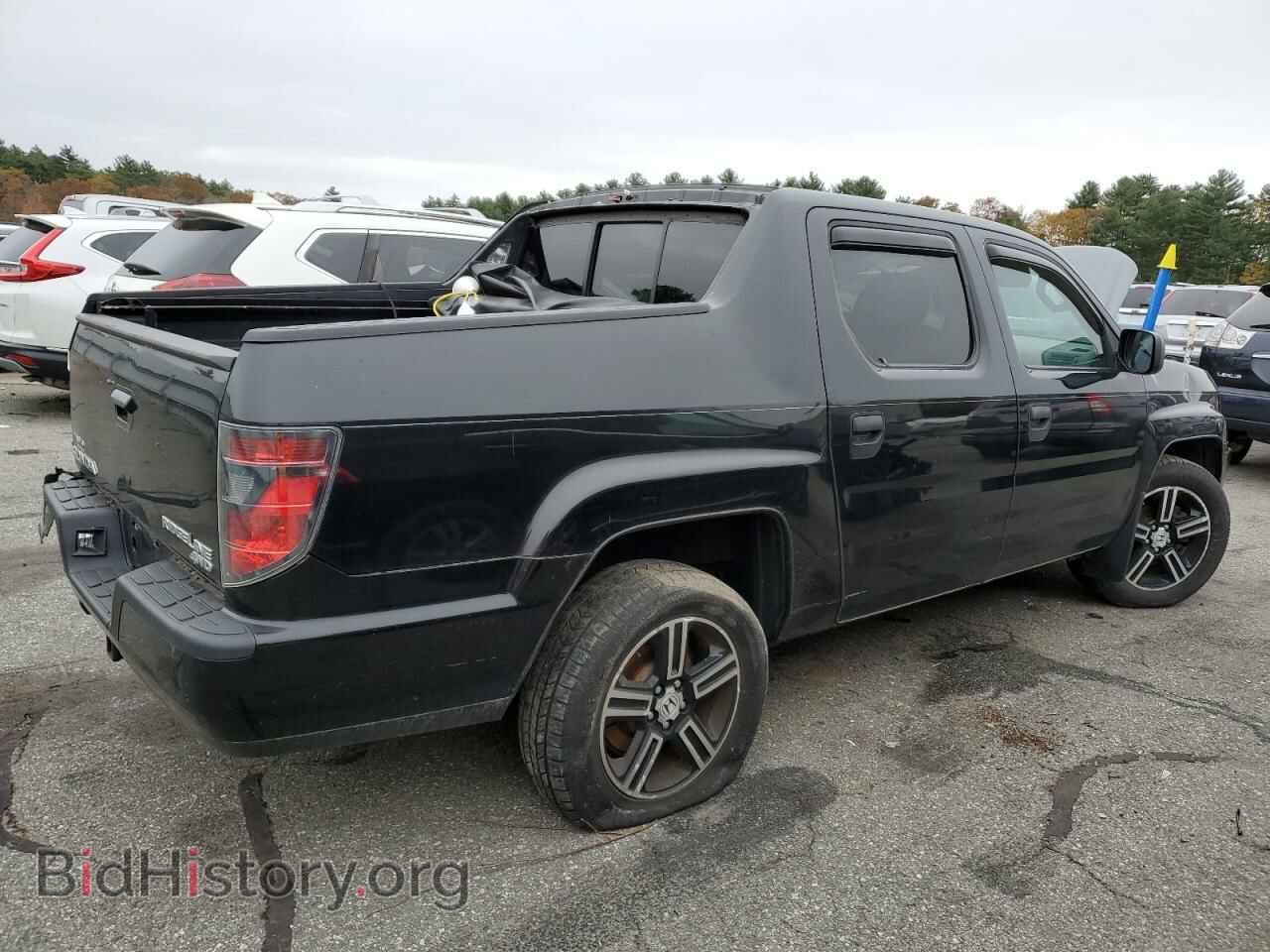 2014 HONDA RIDGELINE - VIN: 5FPYK1F77EB004067 - Фото 3