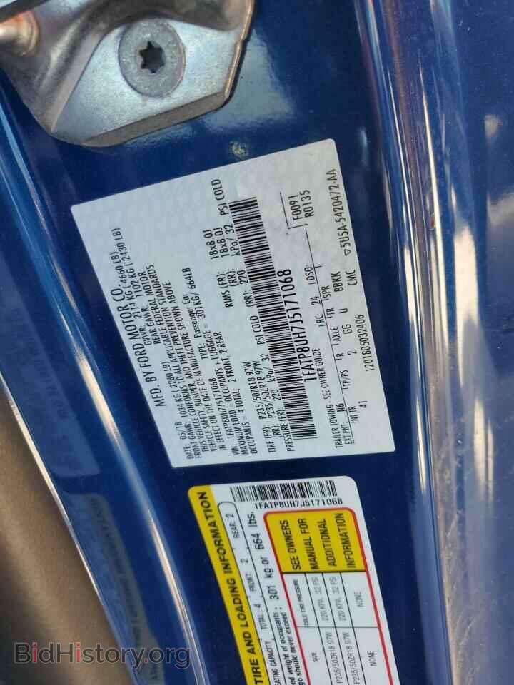 2018 FORD ALL Models - VIN: 1FATP8UH7J5171068 - Photo 13