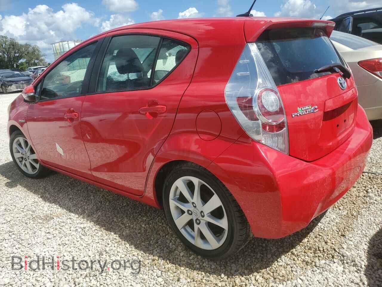 2012 TOYOTA PRIUS - VIN: JTDKDTB33C1006041 - Фото 2