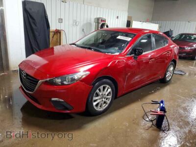 2014 Mazda 3 Touring, красный — VIN JM1BM1V76E1159776, Copart