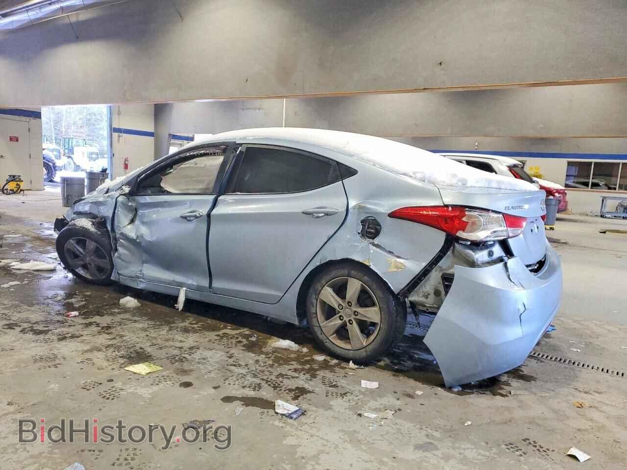 2012 HYUNDAI ELANTRA - VIN: KMHDH4AE0CU186434 - Фото 2