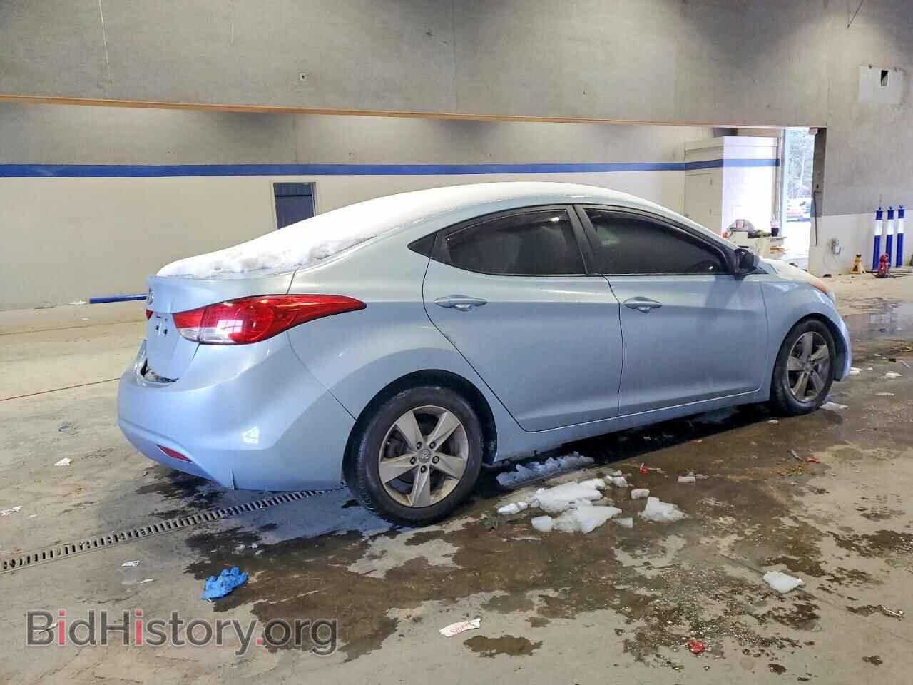 2012 HYUNDAI ELANTRA - VIN: KMHDH4AE0CU186434 - Фото 3