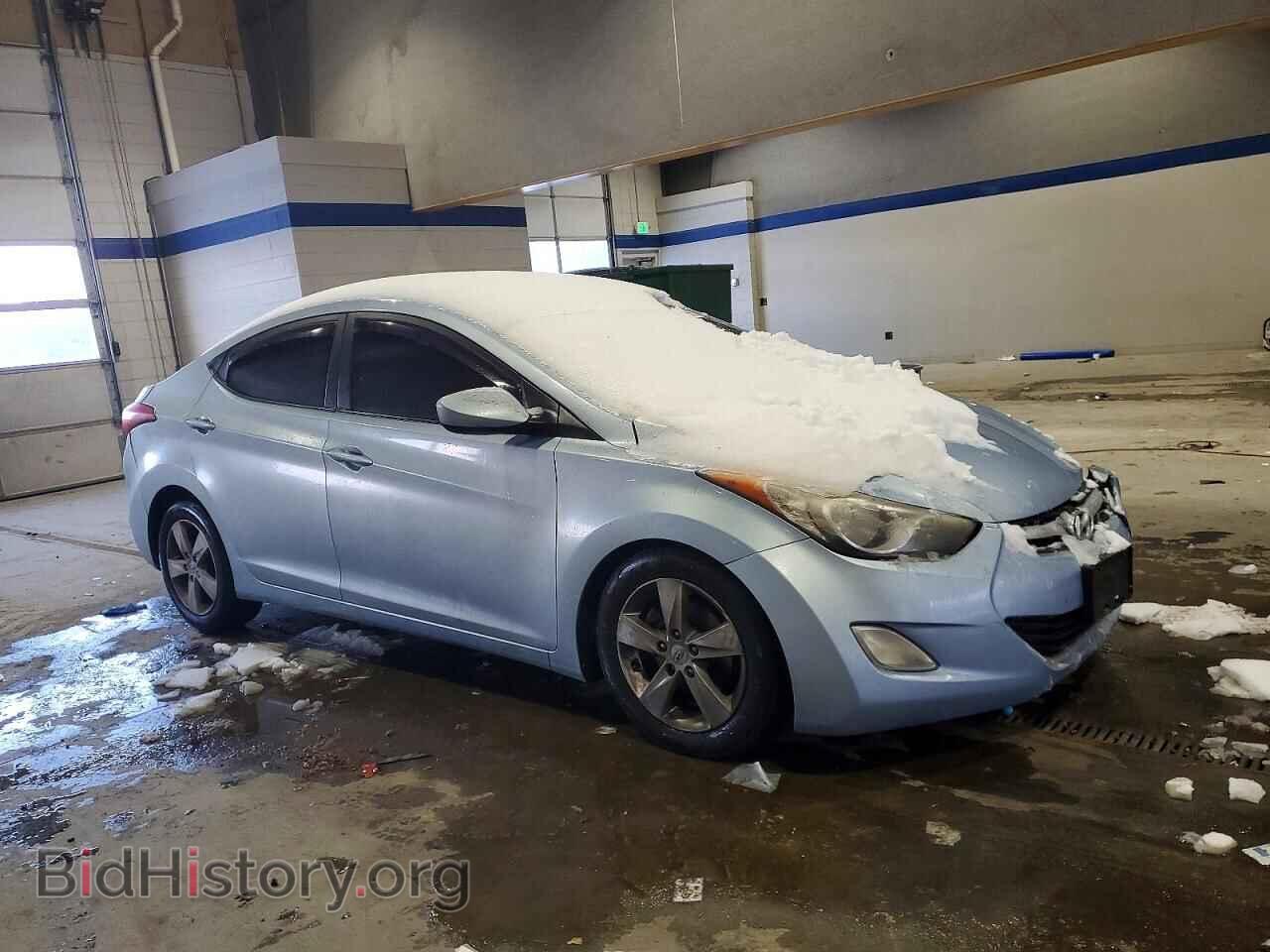 2012 HYUNDAI ELANTRA - VIN: KMHDH4AE0CU186434 - Фото 4