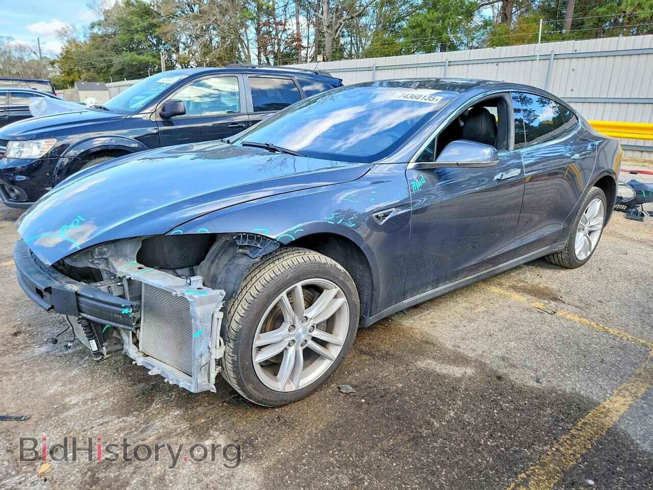 Photo 5YJSA1E10FF116595 - TESLA MODEL S 2015