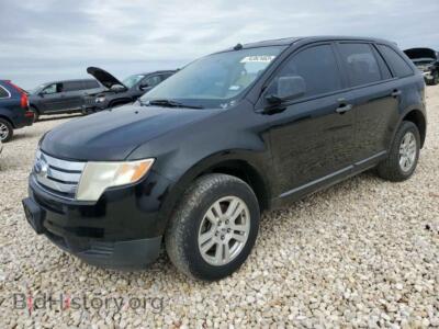 2009 Ford EDGE SE, black — VIN 2FMDK36C19BA79295, Copart