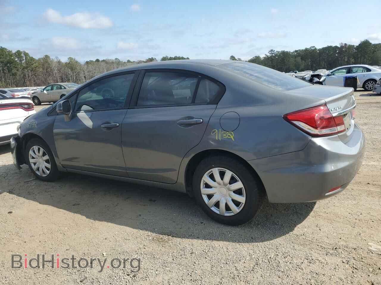 2013 HONDA CIVIC - VIN: 19XFB2F53DE011753 - Фото 2