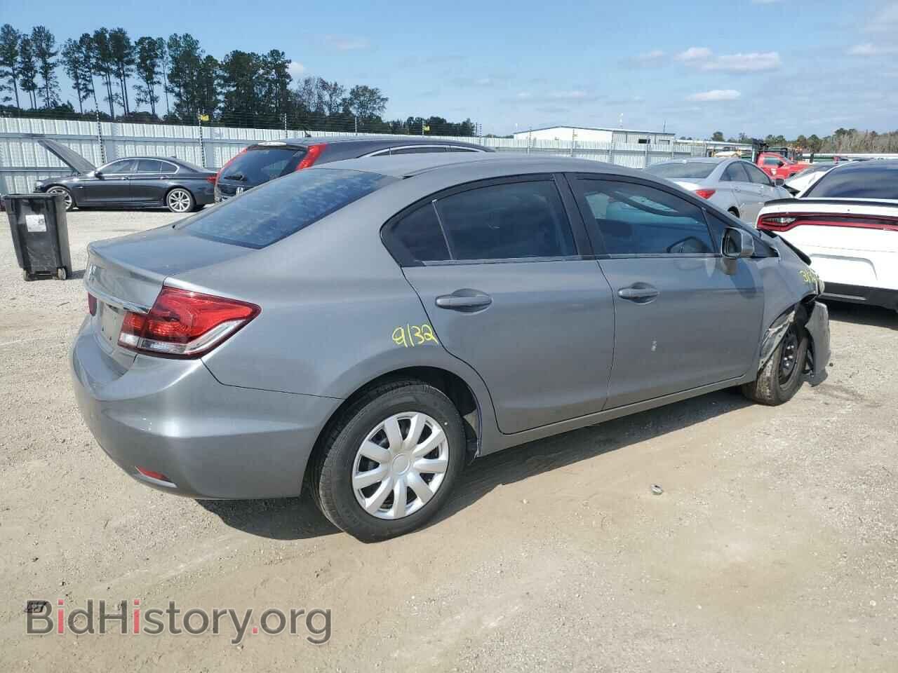 2013 HONDA CIVIC - VIN: 19XFB2F53DE011753 - Фото 3