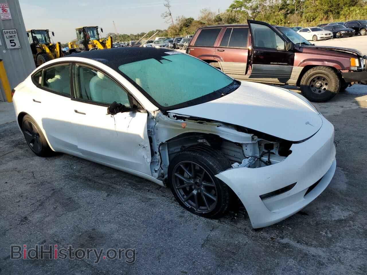 2021 TESLA MODEL 3 - VIN: 5YJ3E1EB0MF026491 - Фото 4