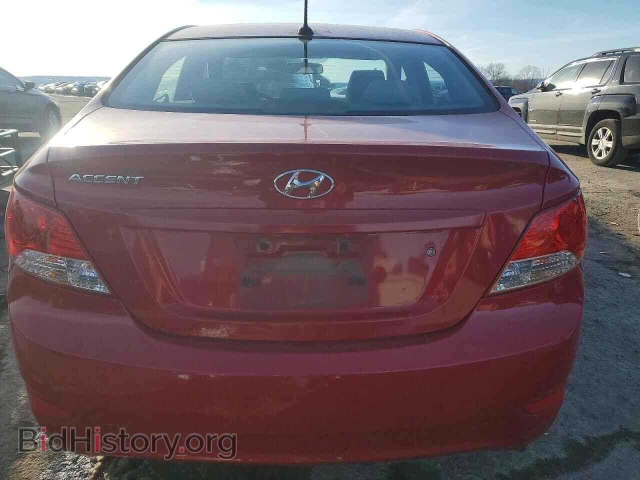 2012 HYUNDAI ACCENT - VIN: KMHCU4AE3CU130866 - Фото 6