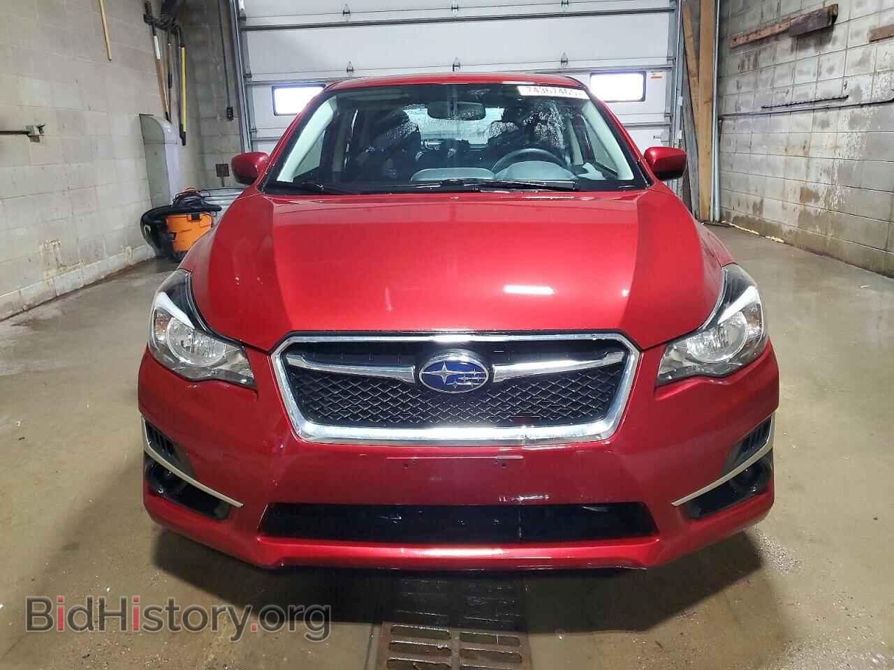 2016 SUBARU IMPREZA - VIN: JF1GPAB63G8201538 - Фото 5