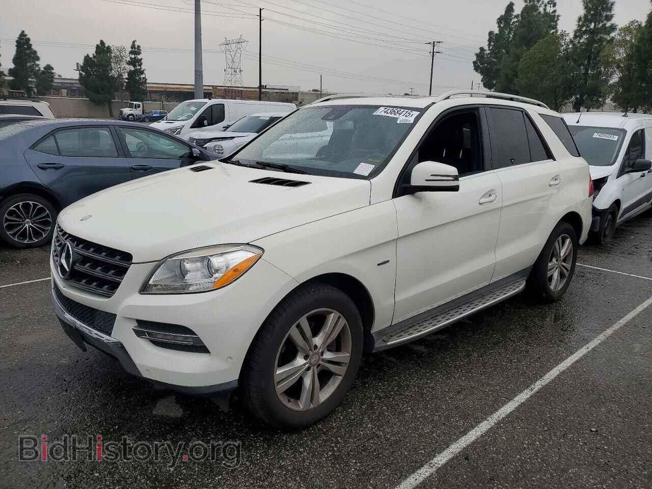 Photo 4JGDA5HB8CA032805 - MERCEDES-BENZ M-CLASS 2012