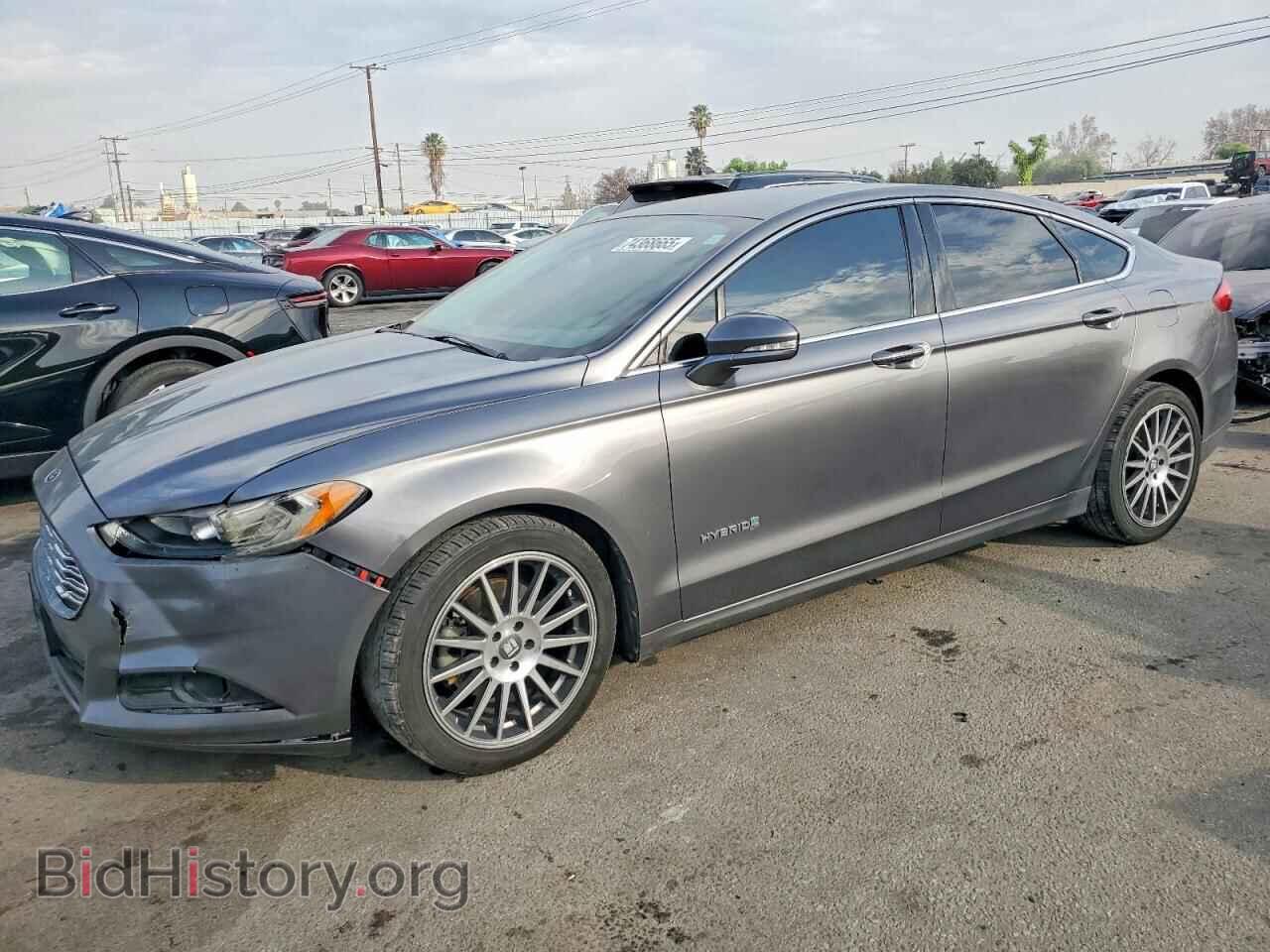Фотография 3FA6P0LU2DR219445 - FORD FUSION 2013