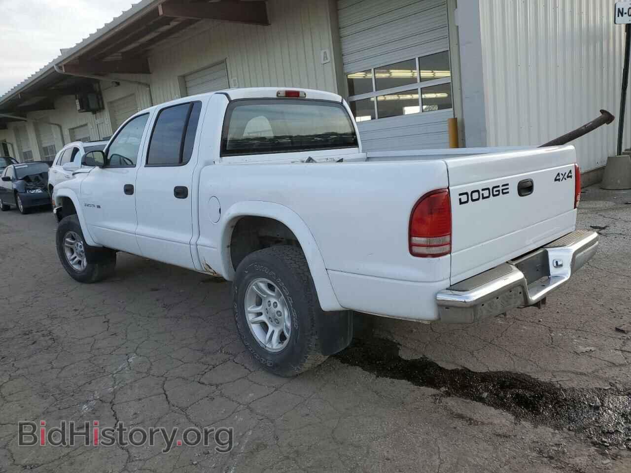 2002 DODGE DAKOTA - VIN: 1B7HG48N32S707655 - Фото 2