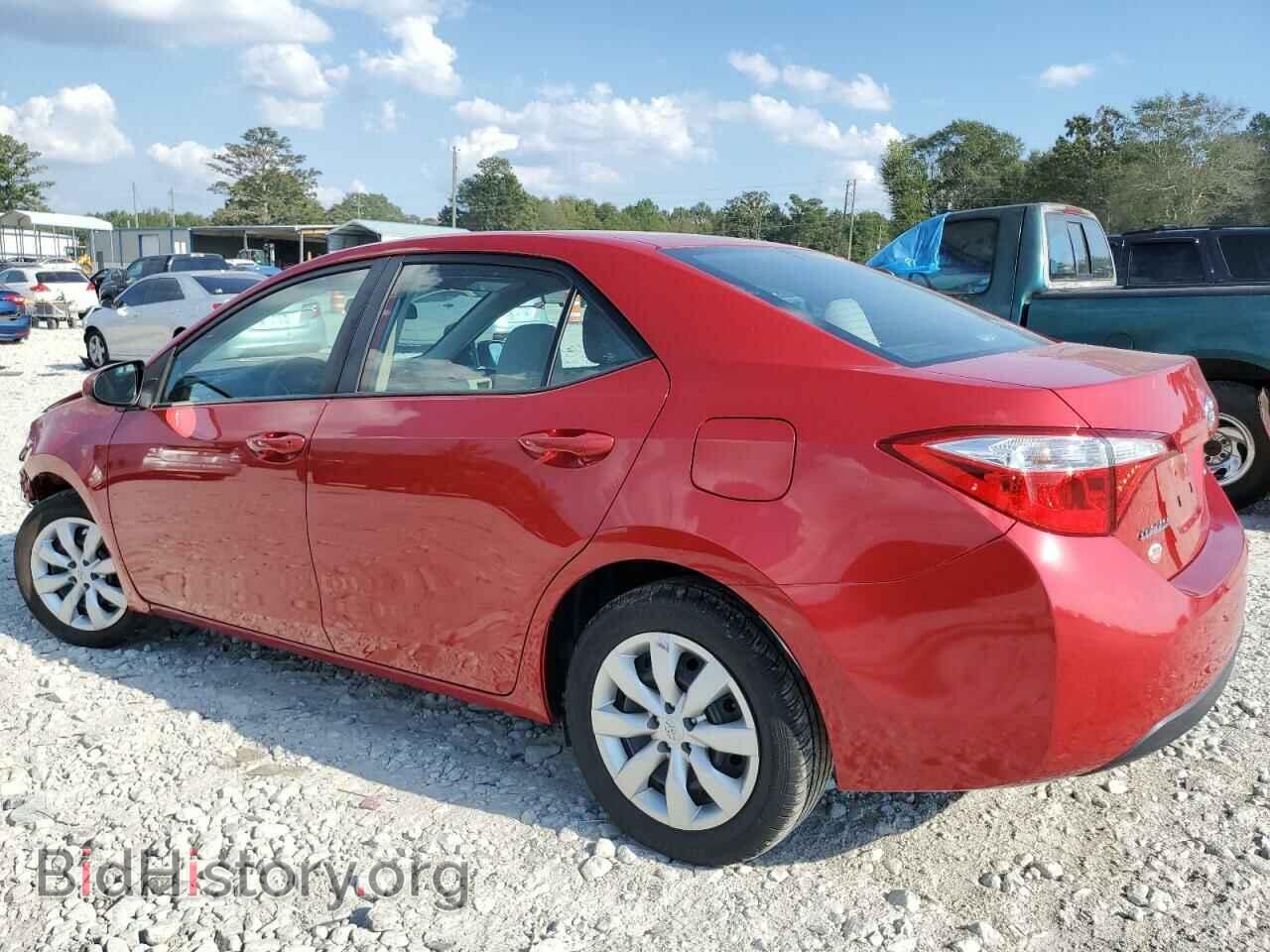 2014 TOYOTA COROLLA - VIN: 2T1BURHE8EC186563 - Фото 2