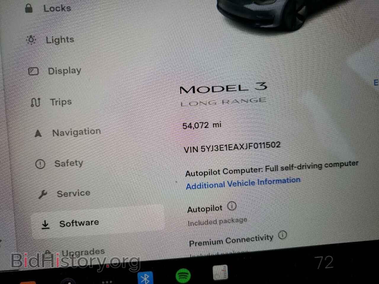2018 TESLA MODEL 3 - VIN: 5YJ3E1EAXJF011502 - Фото 9