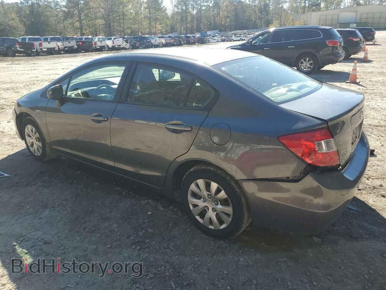 2012 HONDA CIVIC - VIN: 2HGFB2F55CH515225 - Photo 2