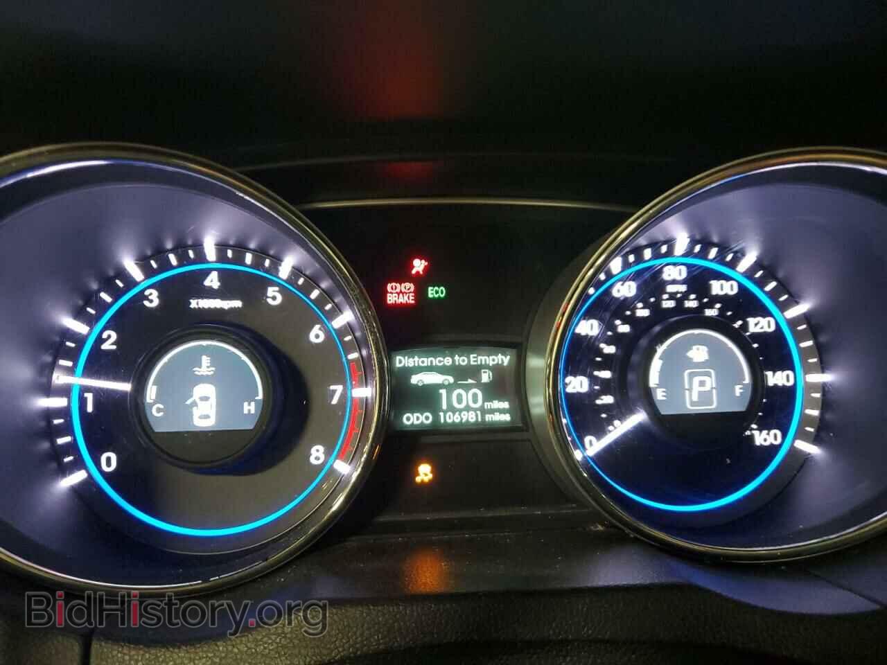 2014 HYUNDAI SONATA - VIN: 5NPEB4AC7EH837497 - Фото 9