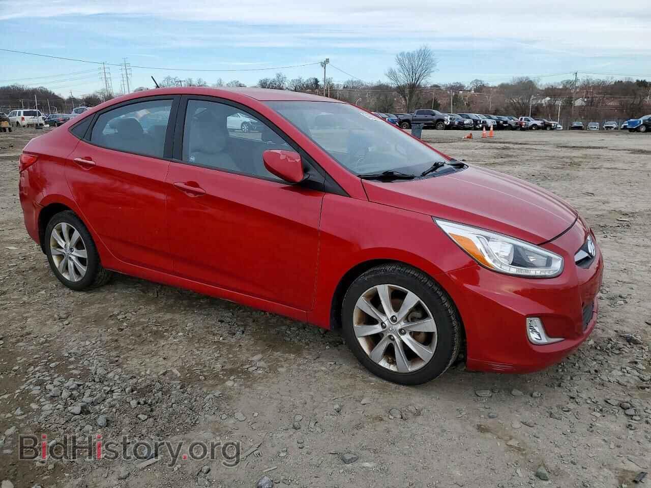 2014 HYUNDAI ACCENT - VIN: KMHCU4AEXEU608803 - Фото 4