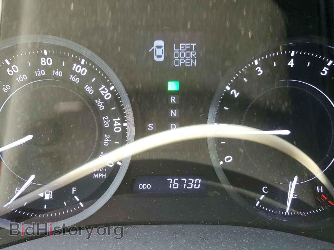 2012 LEXUS IS - VIN: JTHFE2C23C2507714 - Photo 9