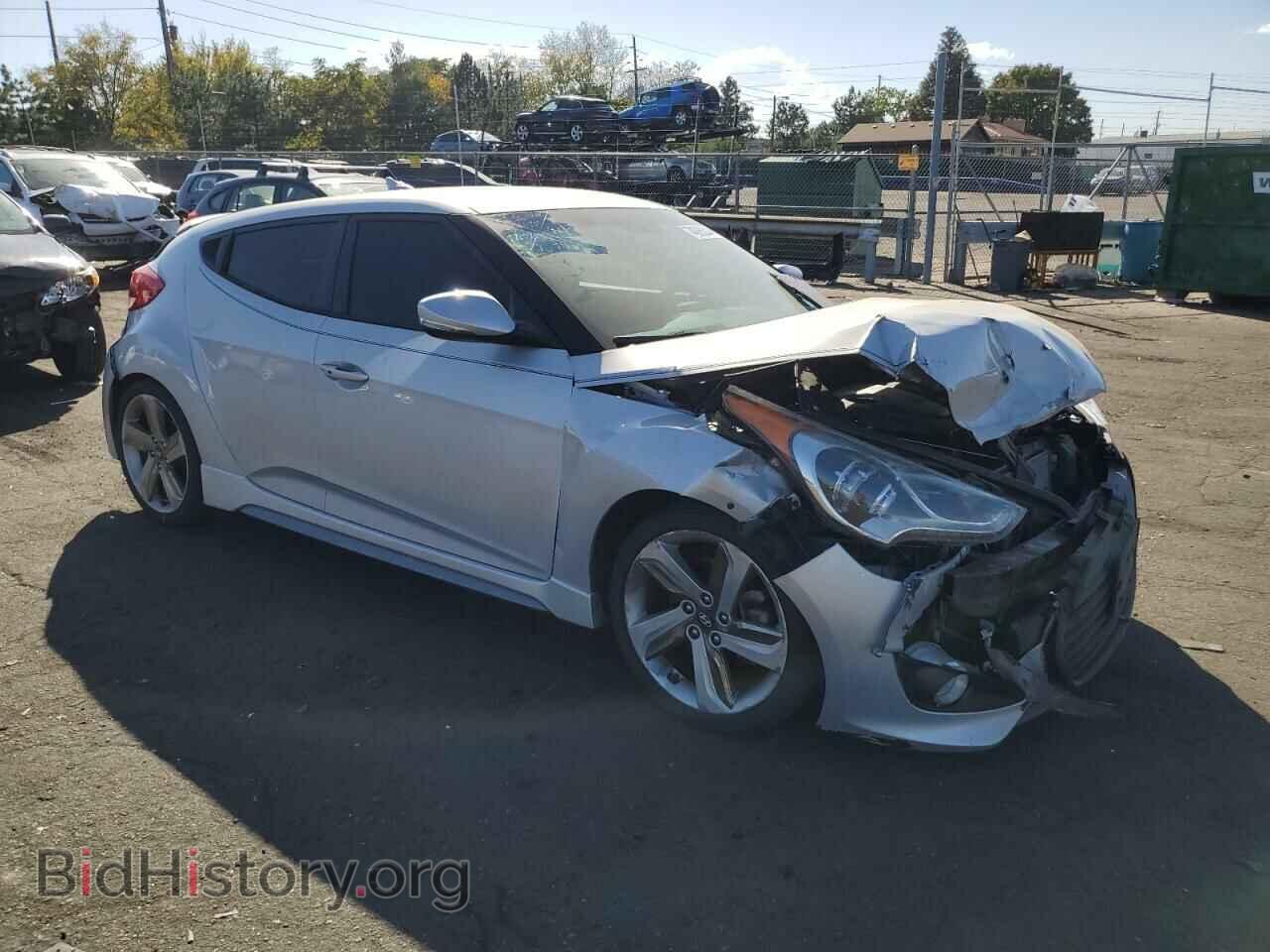 2013 HYUNDAI VELOSTER - VIN: KMHTC6AE4DU151399 - Фото 4