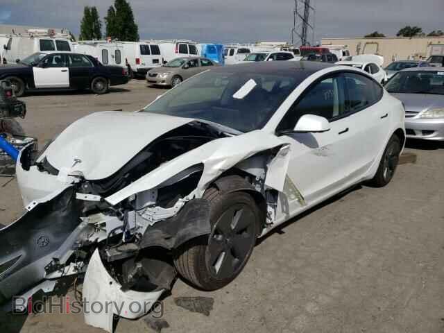 2022 TESLA MODEL 3 - VIN: 5YJ3E1EA0NF249431 - Фото 2