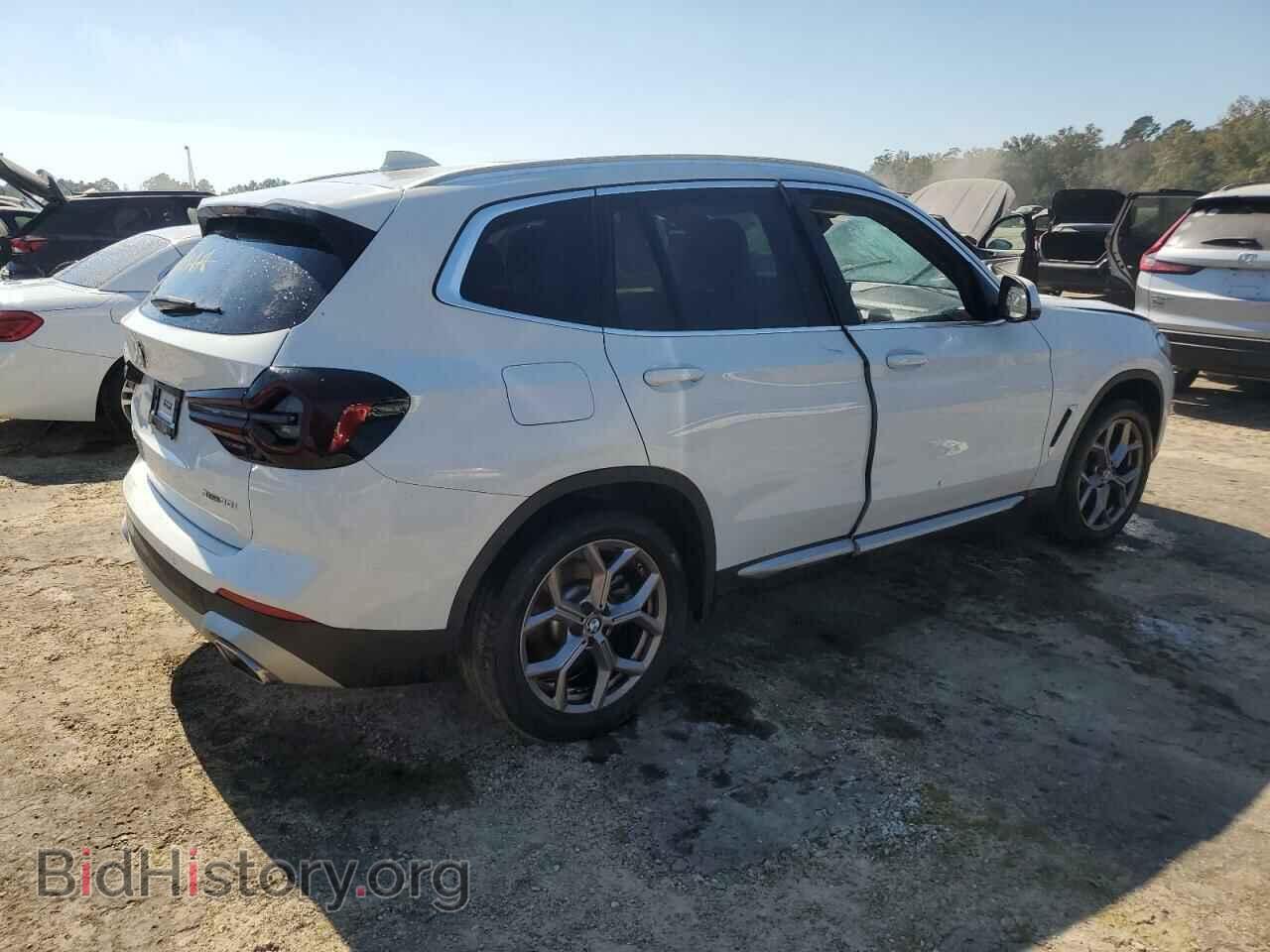 2022 BMW X3 - VIN: WBX47DP00NN186159 - Фото 3