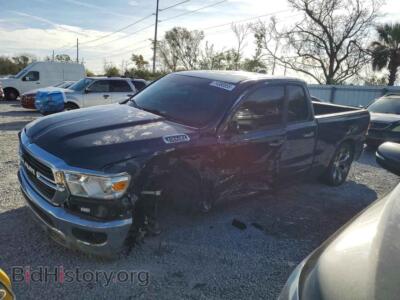 2020 RAM 1500 Big Horn/Lone Star, синий — VIN 1C6RREBTXLN252774, Copart