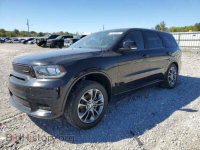2019 Dodge DURANGO GT, black — VIN 1C4RDJDG5KC606758, Copart