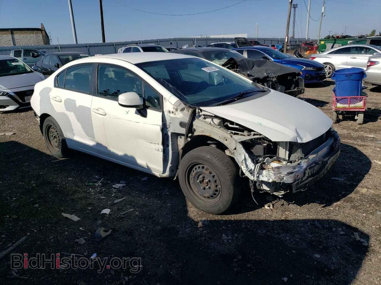 2013 HONDA CIVIC - VIN: 2HGFB2F57DH572835 - Фото 4