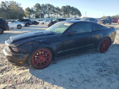 2012 Ford ALL MODELS, black — VIN 1ZVBP8AM3C5268730, Copart